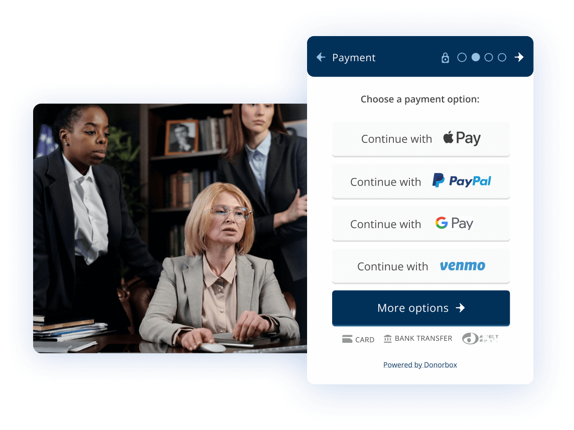 See the difference a superior donation form makes