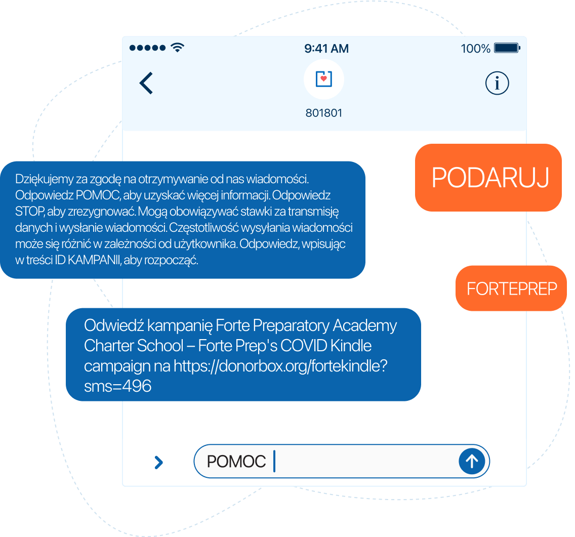 Wykorzystaj siłę darowizn SMS