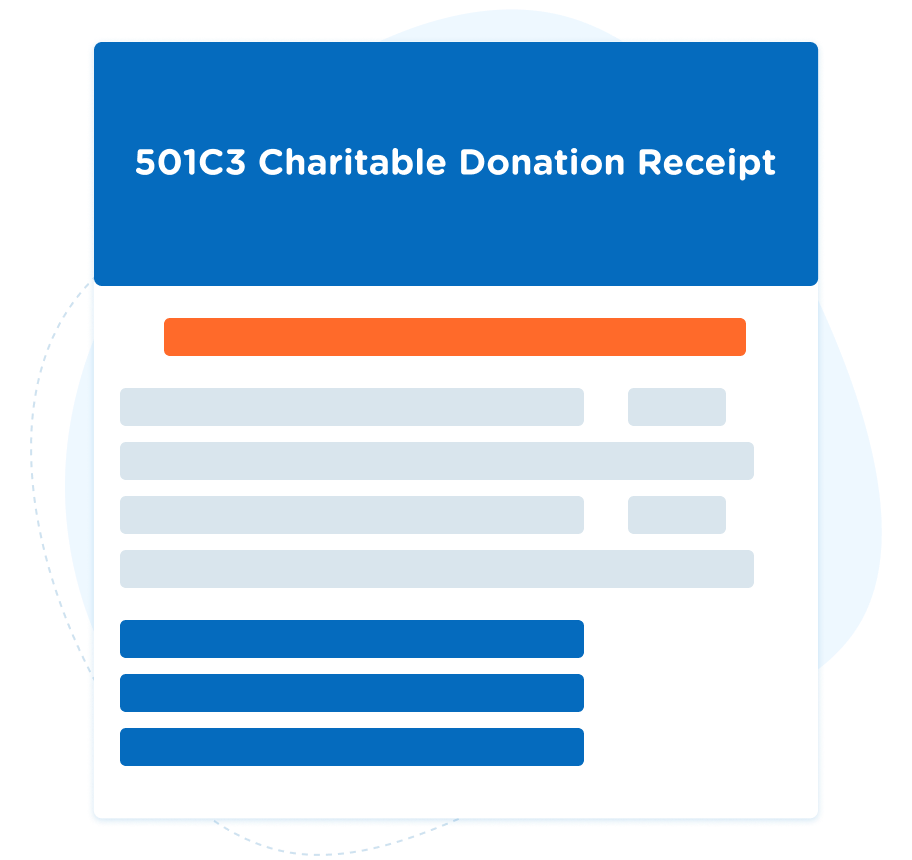 Customize donation receipts with your organization’s information Customize donation receipts with your organization’s information