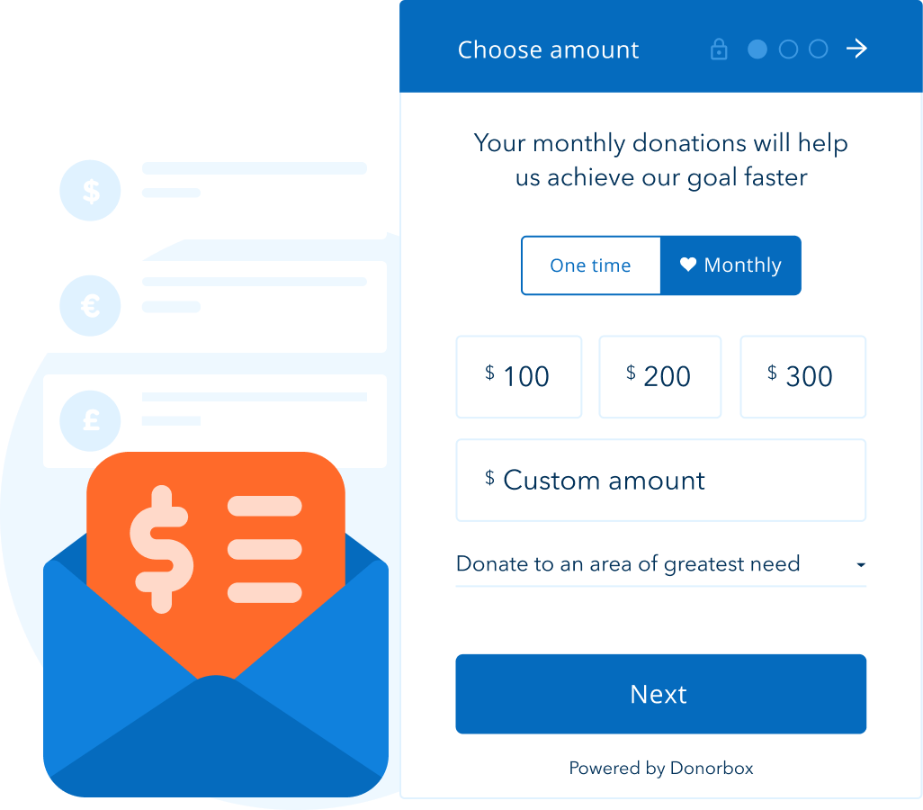 Automatic donation receipts that wow your supporters Automatic donation receipts that wow your supporters