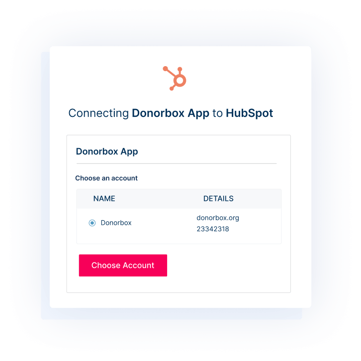 Connect the Donorbox app Connect the Donorbox app