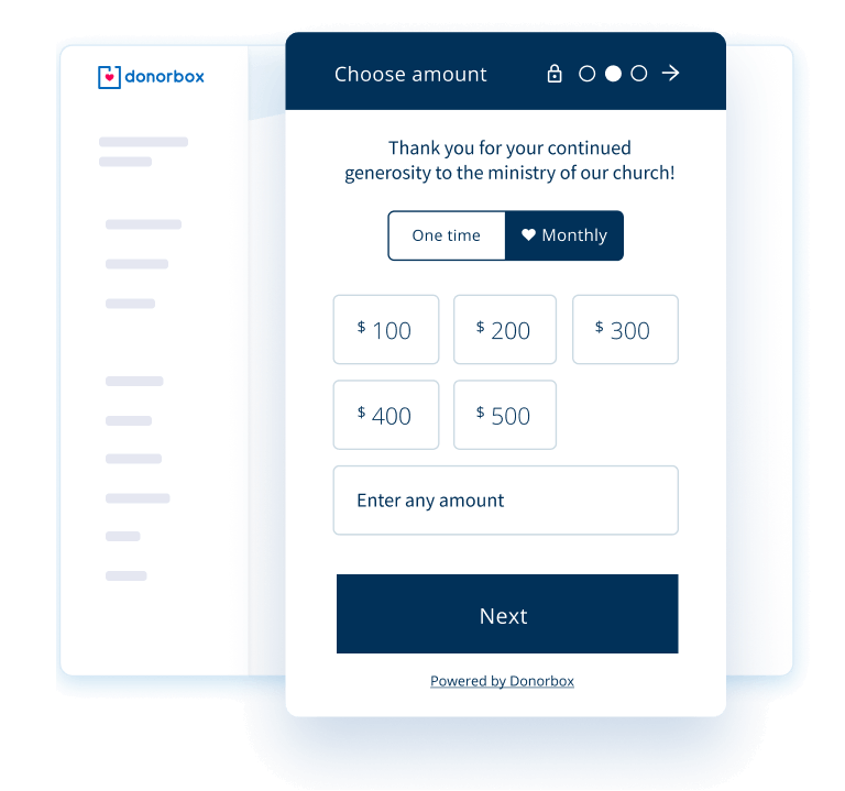 Create a professional donation form in minutes Create a professional donation form in minutes