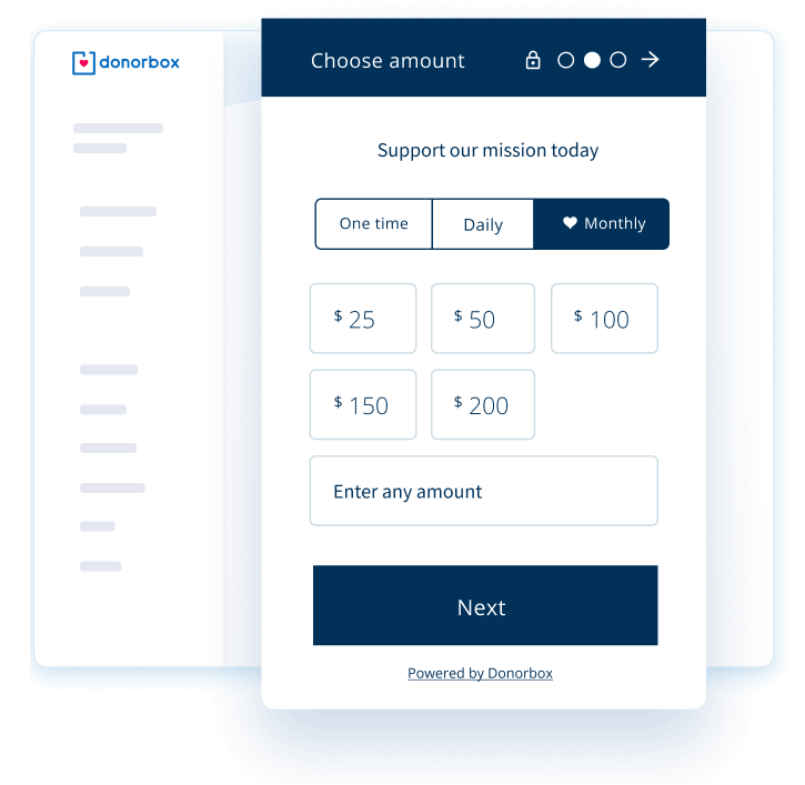 Create a professional donation form in minutes Create a professional donation form in minutes